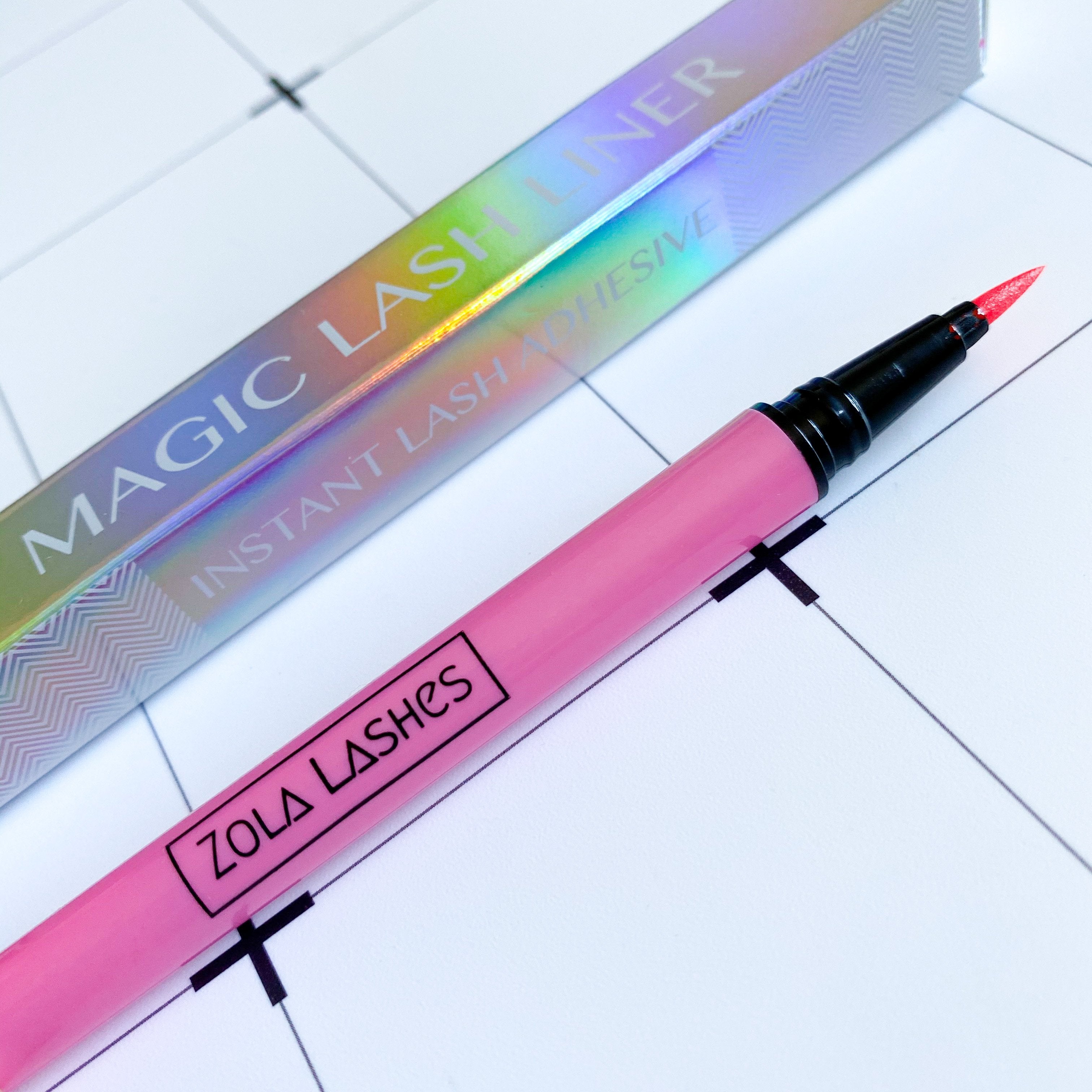 Zola Lashes COLORFUL Magic Lash Liner INSTANT Lash Adhesive