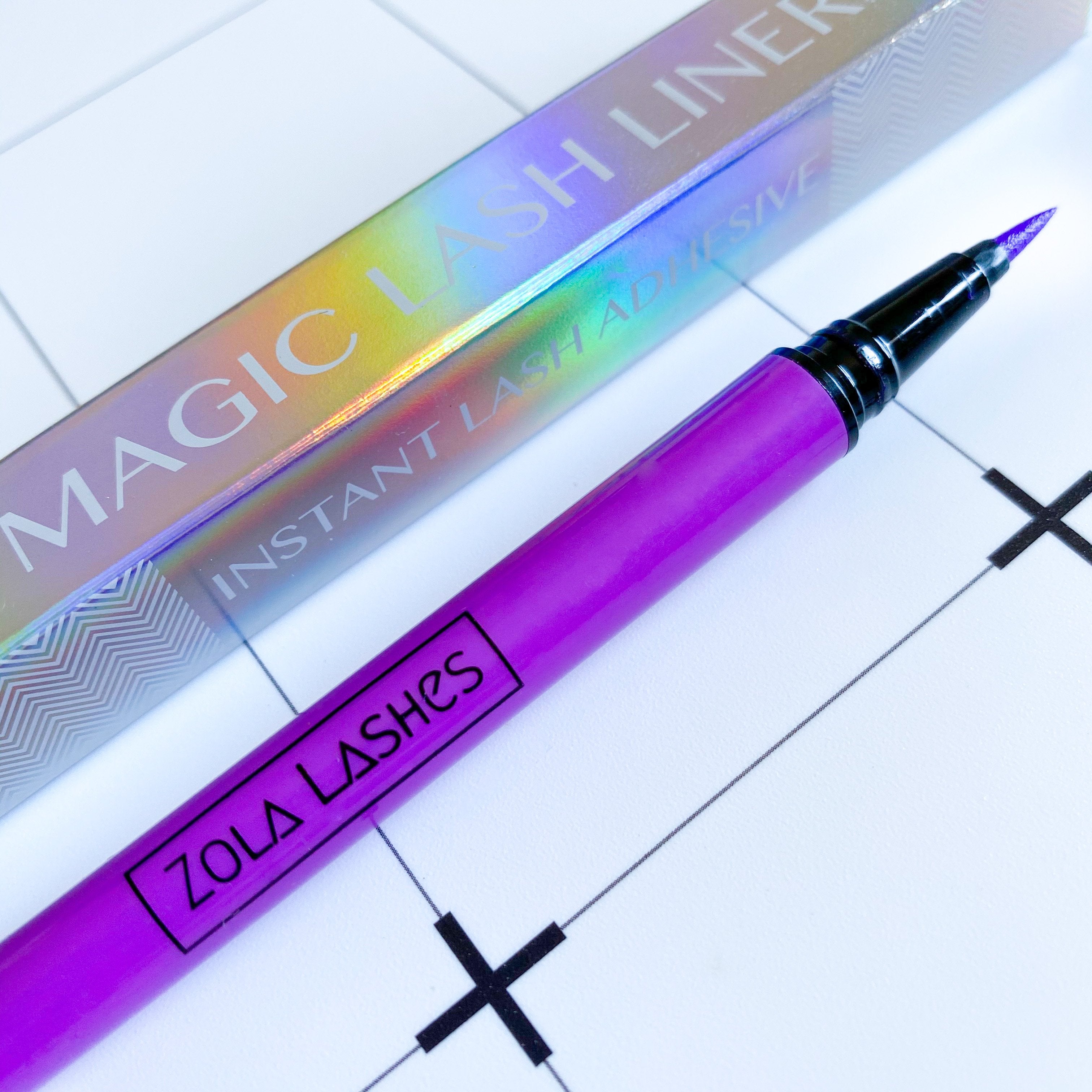 Zola Lashes COLORFUL Magic Lash Liner INSTANT Lash Adhesive