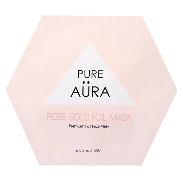 Pure Aura - Foil Mask Rose Gold