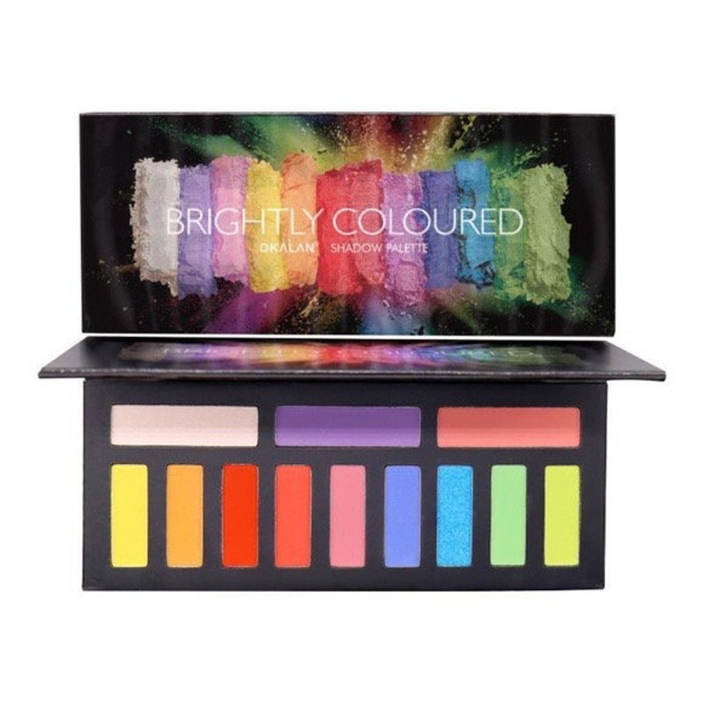 Brightly Colored Eyeshadow Palette