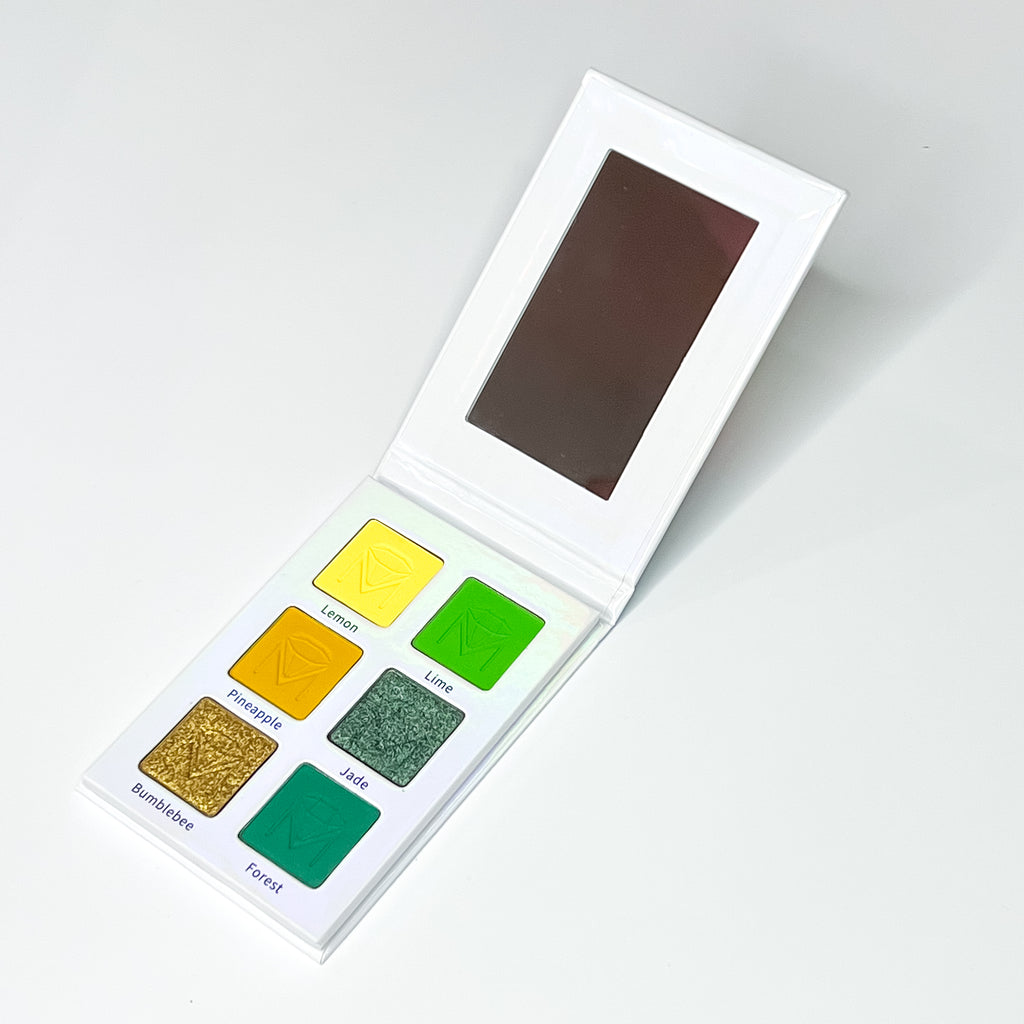 6 Shade Palette (Green/Yellow)